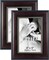4x6 Picture Frames, Real Glass, Display Photos for Wall or Tabletop